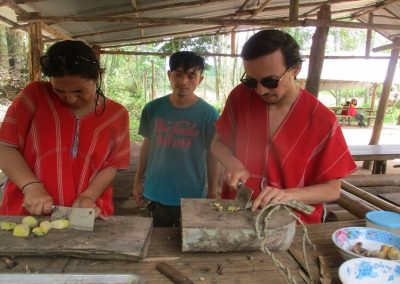 one day elephant care_making elephant soap from natural plant